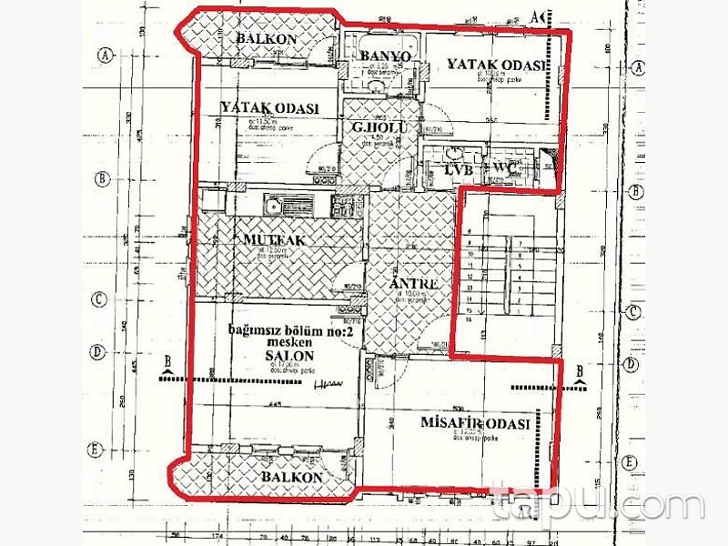 Çamaş Taşoluk Mahallesi'nde 2 Katlı Bina