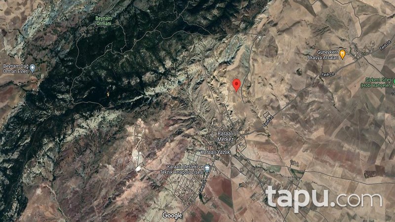 Ankara Gölbaşı Karaali'de 7.293 m2 İmarlı Arsa