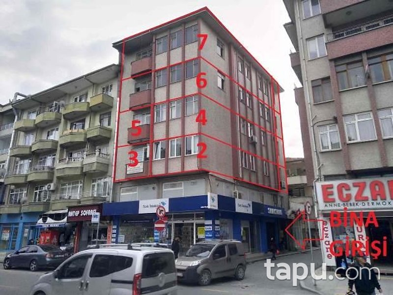 Adapazarı Merkezi Konumda Hisseli 6 Daire