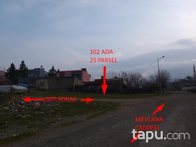 Siirt Kurtalan Yayıkdere Köyü'nde 637 m2 İmarlı Arsa