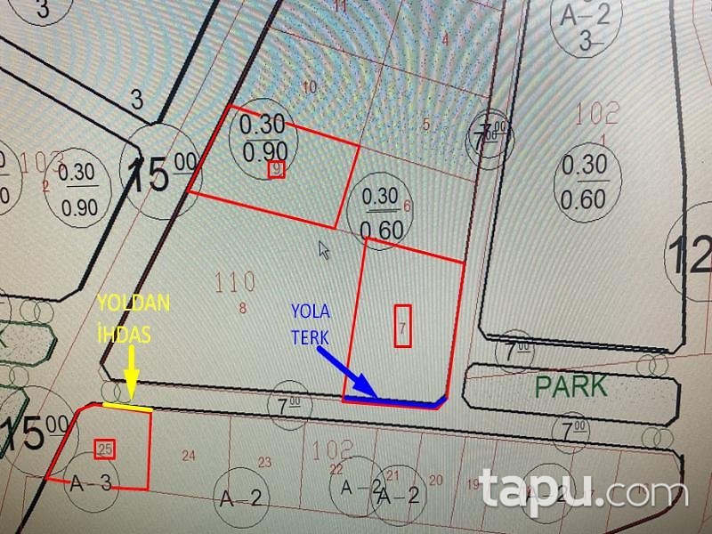 Siirt Kurtalan Yayıkdere Köyü'nde 637 m2 İmarlı Arsa