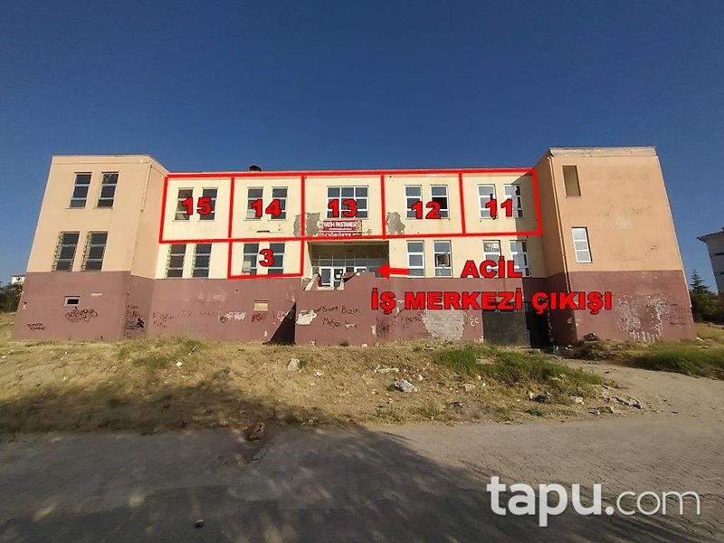 Kırşehir Kaman Toki İş Merkezi'nde 47 m2 Dükkan