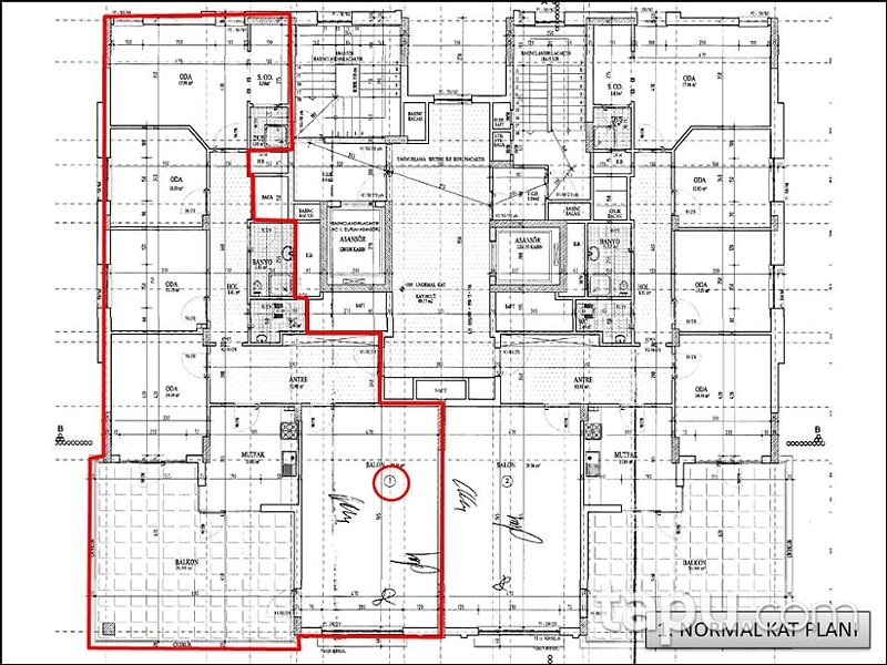 Keçiören Yıldızkent My Etik Sitesi'nde 190 m2 Daire