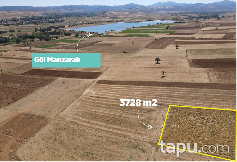 Konya Doğanhisar Yazlıca Mahallesi'nde 3.728 m2 Tarla