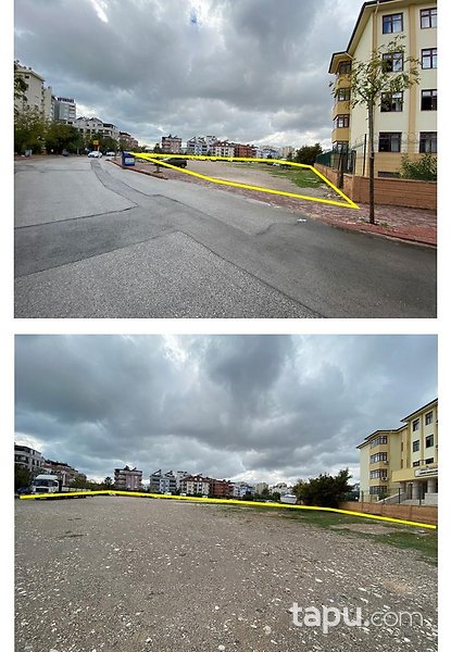 Konyaaltı'nda 158 m2 Lise İmarlı Hisseli Arsa