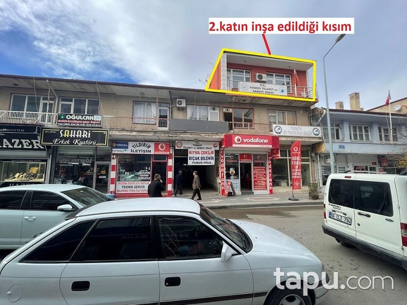 Yozgat Yerköy Haşim Kılıç Mahallesi'nde 27 m2 Büro