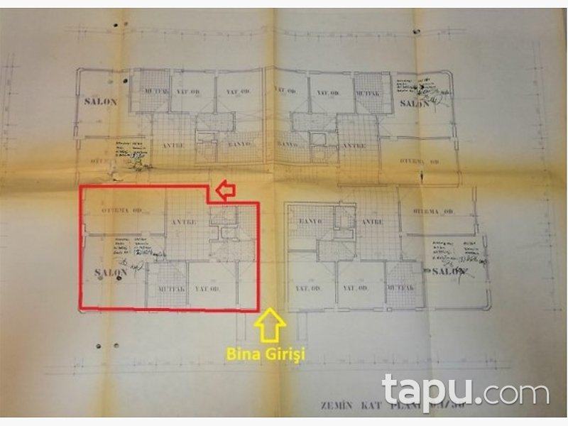 Mersin Erdemli 'de 2+1 Daire