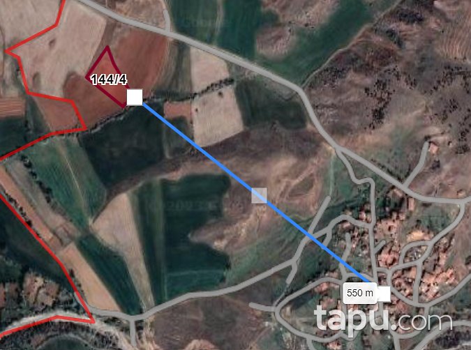 Çorum Sungurlu Güloluk'ta 3.619 m2 Tarla