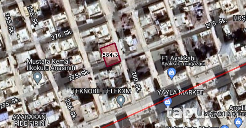 Şanlıurfa Hilvan Karacurun'da 302 m2 Arsa