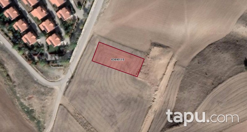 Ankara Etimesgut Şehit Ali Mahallesi'nde Güzel Konumda 1.167 m2 Villa İmarlı Arsa