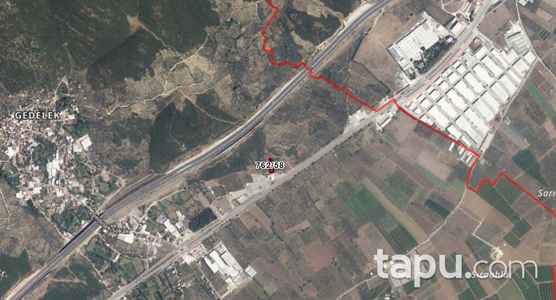 Bursa Orhangazi Gedelek'te 1.071 m2 Zeytinlik (306536)