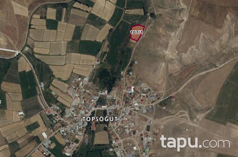 Kayseri Bünyan Topsöğüt'te Ekilebilir 4 Dönüm Tarla