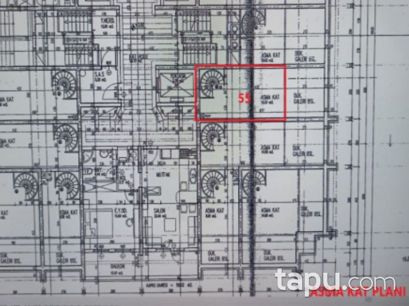 Ataşehir Ata Blokları'nda 46 m2 Dükkan