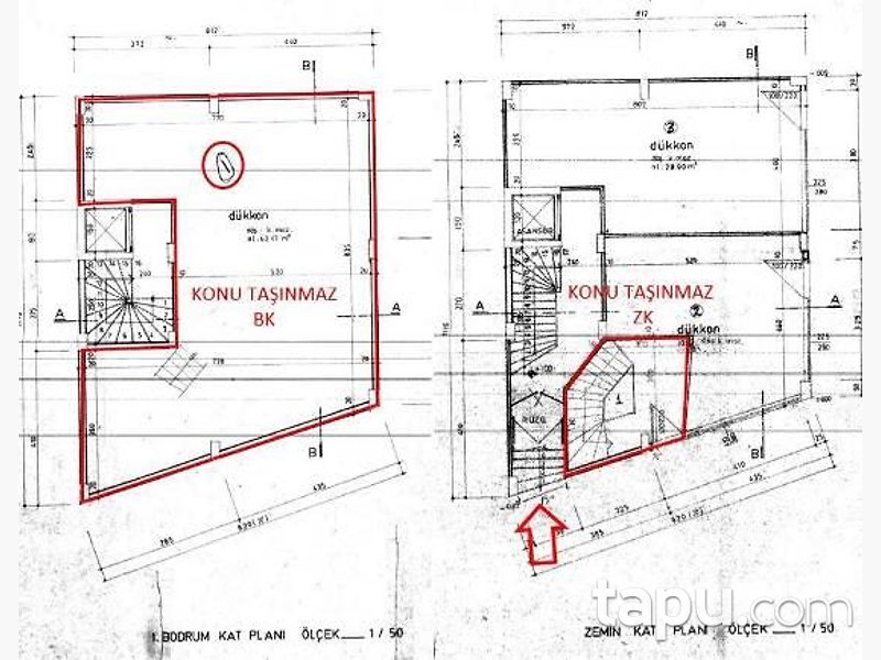 Fatih Şehremini'de 70 m2 Dükkan