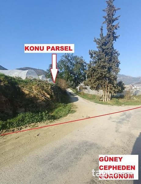 Mersin Anamur'da Kargir Ev Ve Muz Serası
