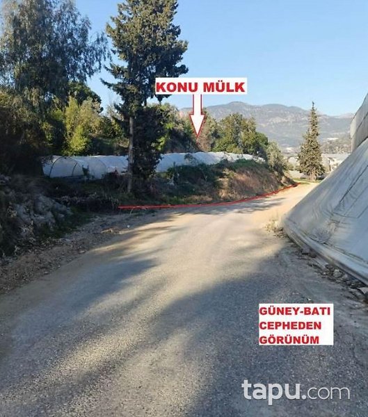 Mersin Anamur'da Kargir Ev Ve Muz Serası