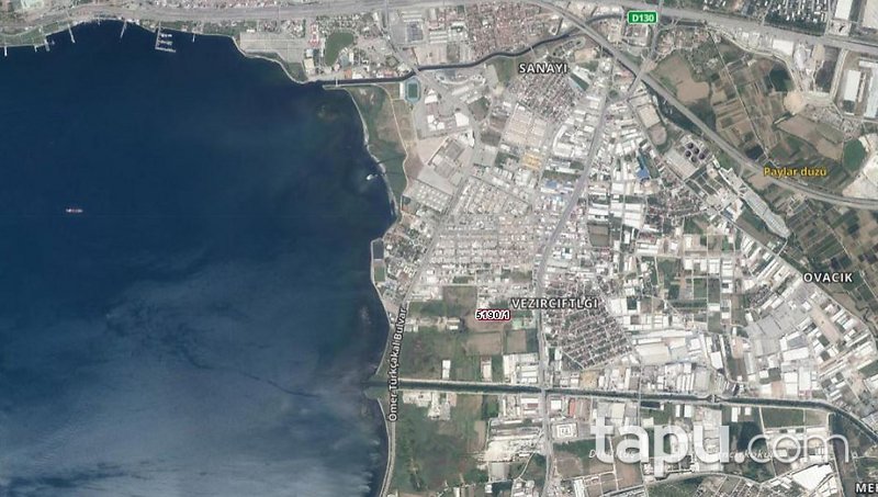 Körfez Sanayi Mahallesi'ne Yakın 15 Dönüm Merkezi İş Alanı İmarlı Arsa