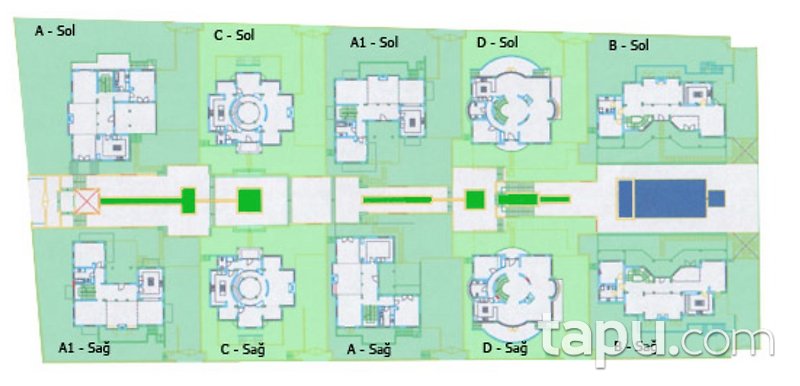 KİRALIK-Miramar Evleri A1 Blok – Büyükçekmece’de 7+1 Lüks Villa