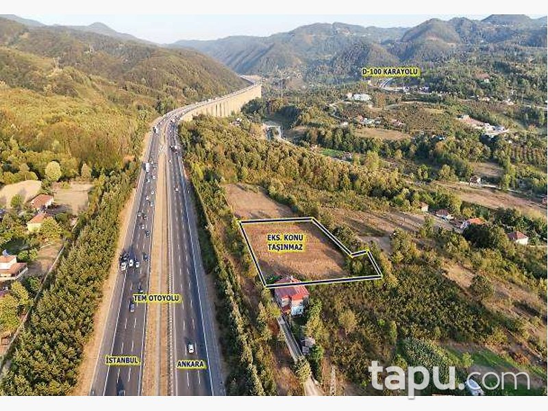 Düzce Kaynaşlı'da TEM'e Cepheli Yarı Hisseli 2 Dönüm Tarla