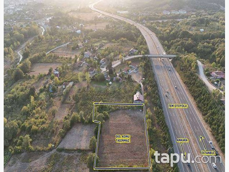 Düzce Kaynaşlı'da TEM'e Cepheli Yarı Hisseli 2 Dönüm Tarla