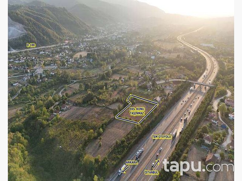 Düzce Kaynaşlı'da TEM'e Cepheli Yarı Hisseli 2 Dönüm Tarla