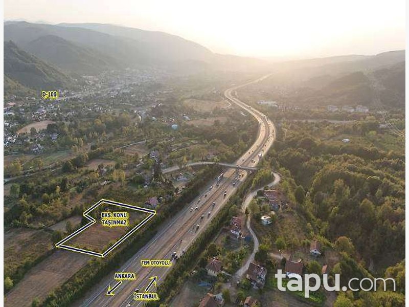 Düzce Kaynaşlı'da TEM'e Cepheli Yarı Hisseli 2 Dönüm Tarla