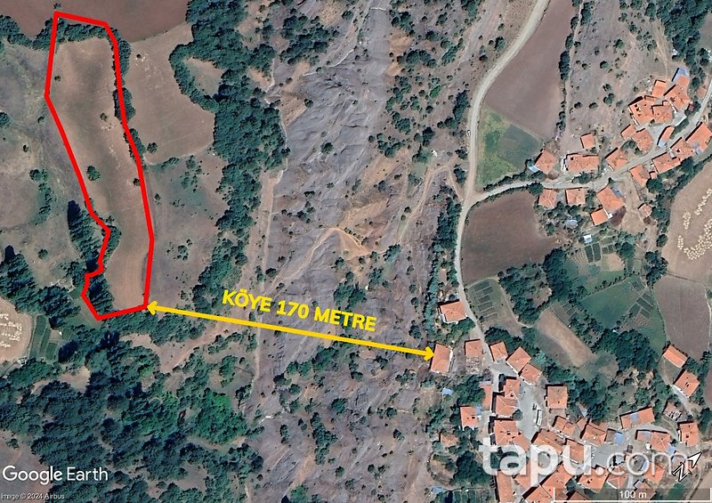 Çorum Bayat Demirciler'de 7 Dönüm Tarla