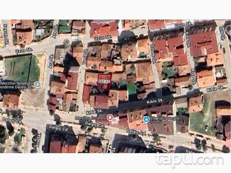 Amasya Merzifon'da Hisseli Arsa
