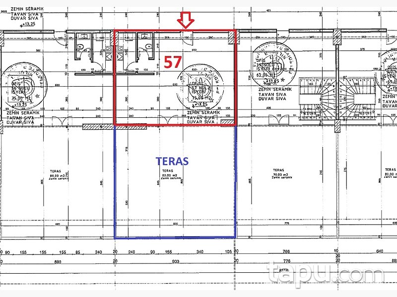 Nilüfer Cengizhan İş Merkezi'nde 130 m2 Ofis