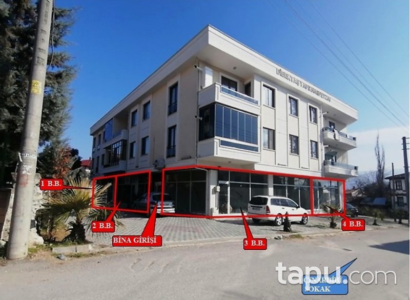 Sakarya Pamukova Elperek Mahallesi'nde 64 m2 Dükkan