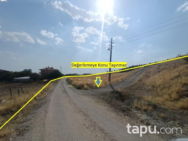 Ankara Yenimahalle Yuva Mahallesi'nde 87 m2 Hisseli Tarla