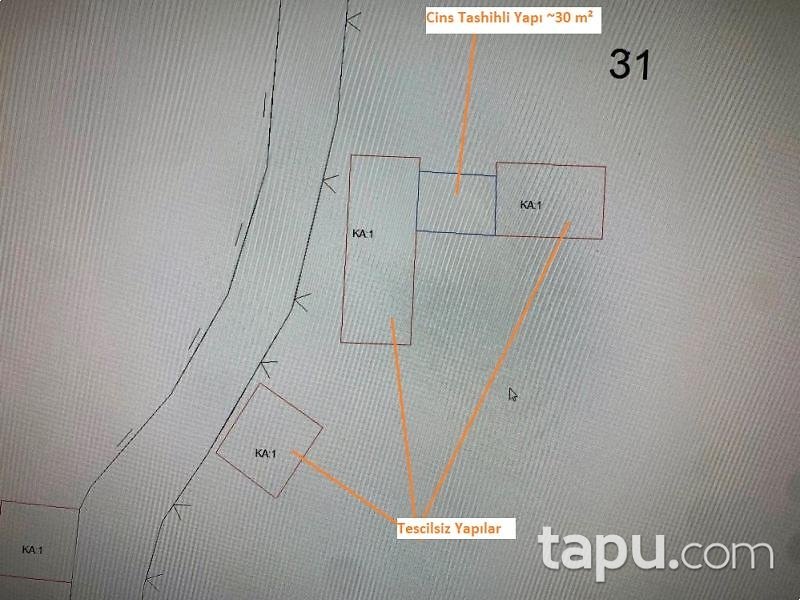İzmir Seferihisar Sığacık'ta Hisseli 3.580 m2 Kerpiç Damı Olan Tarla (AS-00223)