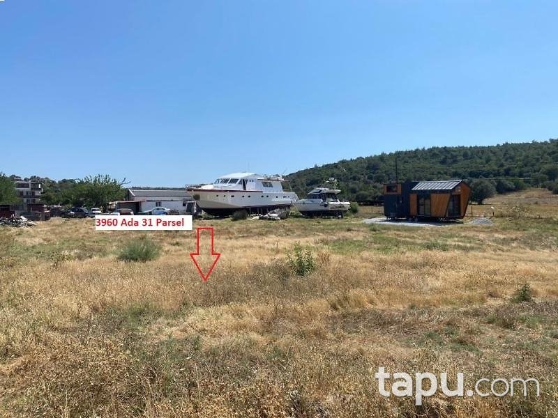 İzmir Seferihisar Sığacık'ta Hisseli 3.580 m2 Kerpiç Damı Olan Tarla (AS-00223)
