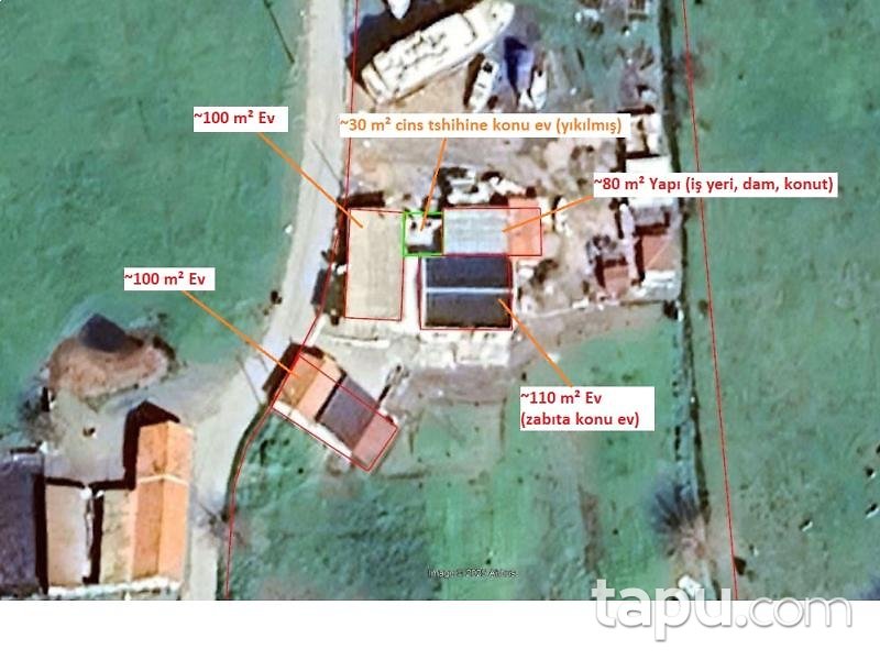 İzmir Seferihisar Sığacık'ta Hisseli 3.580 m2 Kerpiç Damı Olan Tarla (AS-00223)