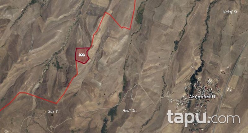 Muş Bulanık Oğlakkaya'da 30 Dönüm Tarla