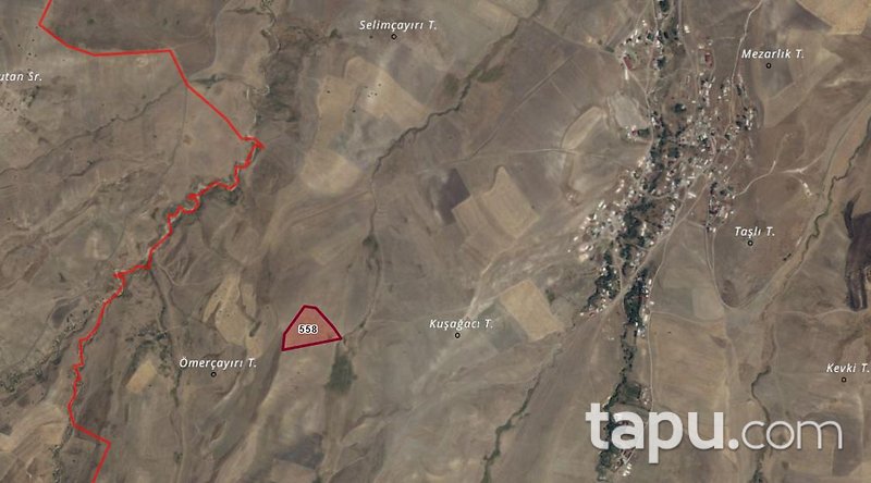 Muş Bulanık Oğlakkaya'da 26 Dönüm Tarla