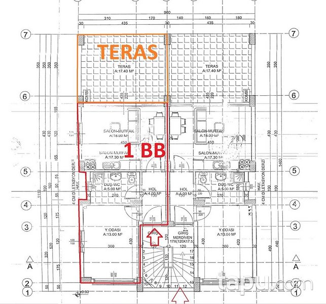 Manisa Yunusemre Oğuzhan Sitesi'nde 1+1 Daire