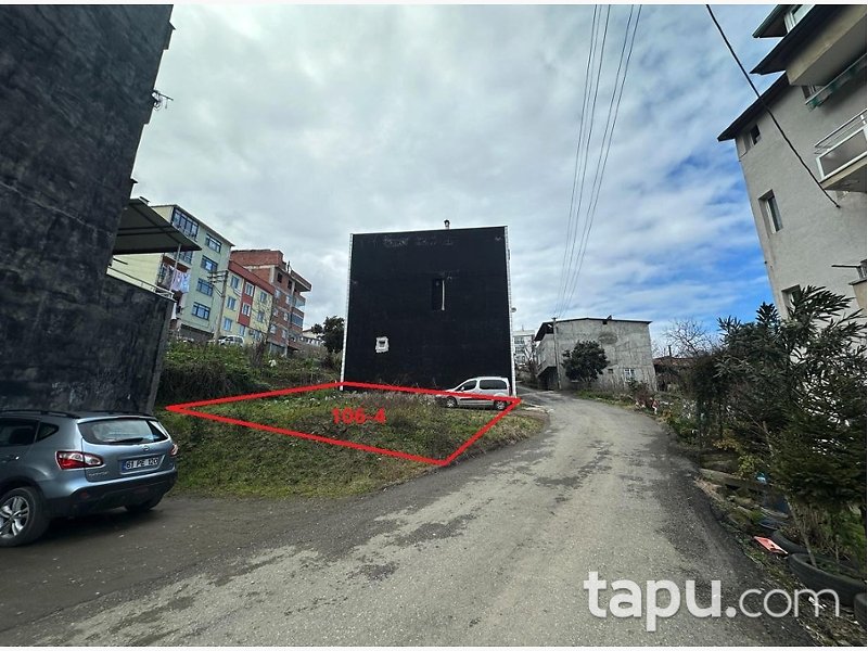 Trabzon Ortahisar Çimenli Mahallesi'nde Yarı Hisseli Konut İmarlı Arsa