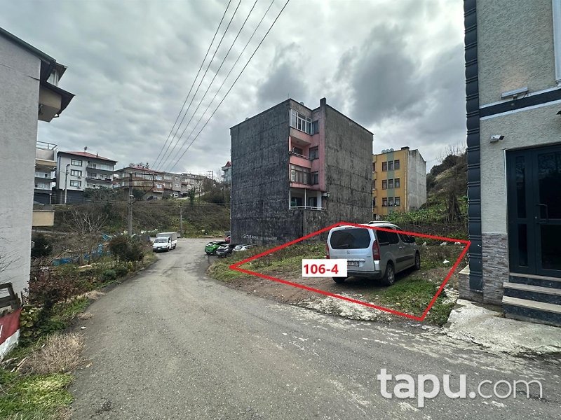 Trabzon Ortahisar Çimenli Mahallesi'nde Yarı Hisseli Konut İmarlı Arsa