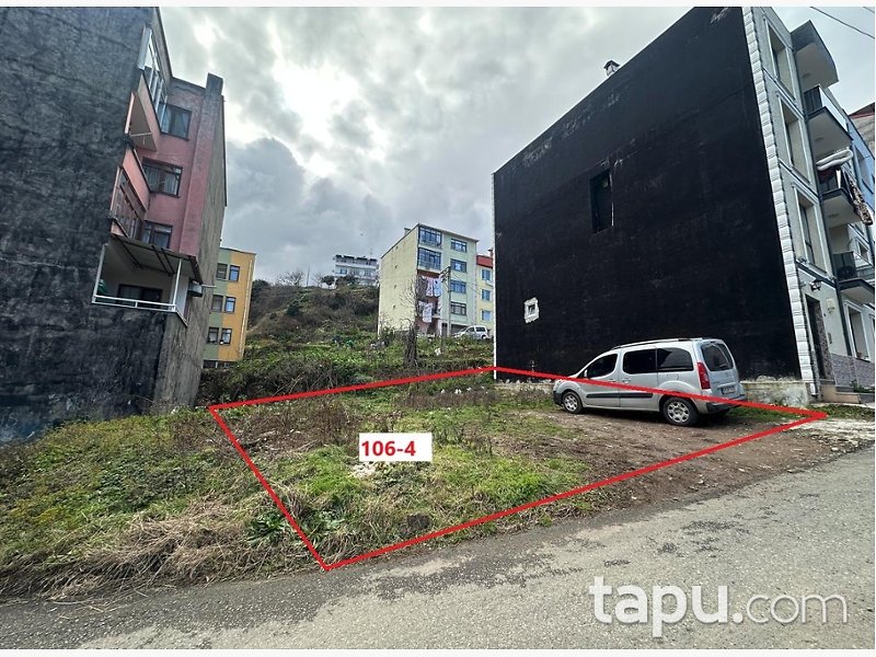 Trabzon Ortahisar Çimenli Mahallesi'nde Yarı Hisseli Konut İmarlı Arsa