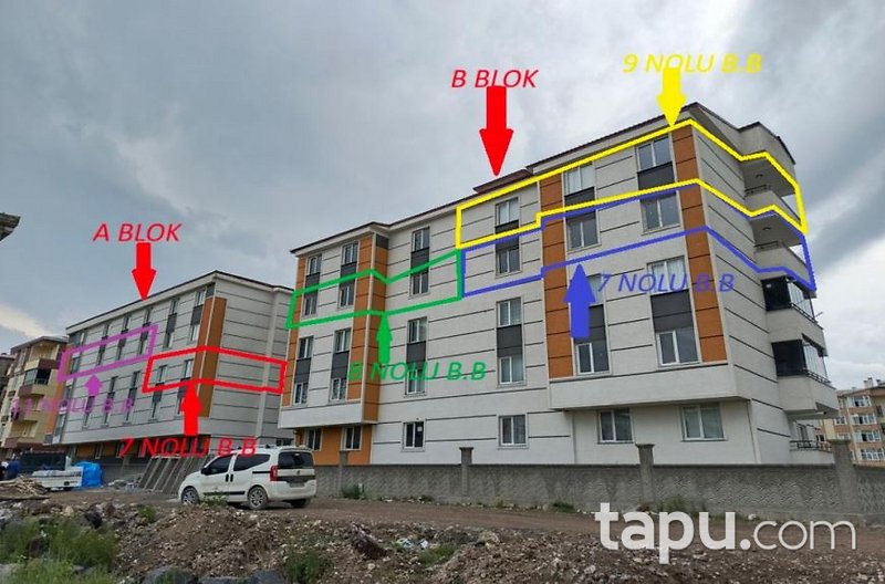 Kars Merkez Örnek Mahallesi'nde 4+1 Daire