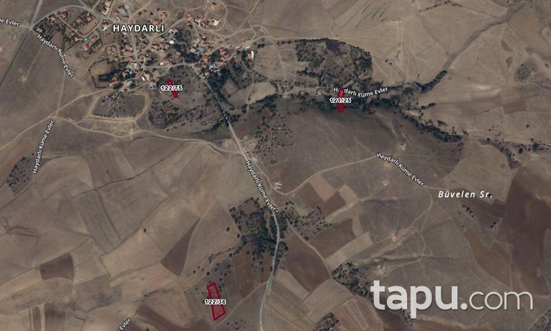 Ankara Şereflikoçhisar Haydarlı'da 4.446 m2 3 Adet Bahçe (AS-02317)
