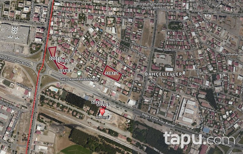 Dulkadiroğlu Yenişehir'de Hisseli 6 Adet İmarlı Arsa (AS-03266)