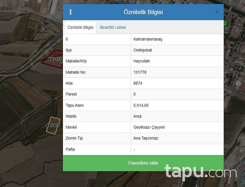 Onikişubat Hayrullah'ta Hisseli 3 Adet İmarlı Arsa (AS-03248)