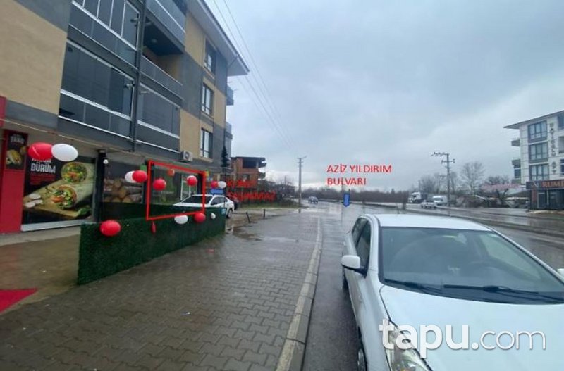 Düzce Aziz Yıldırım Bulvarı'nda 62 m2 Dükkan