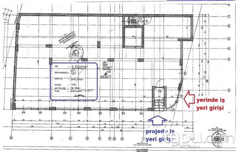 Bilecik İsmetpaşa Mahallesi'nde 202 m2 Dükkan