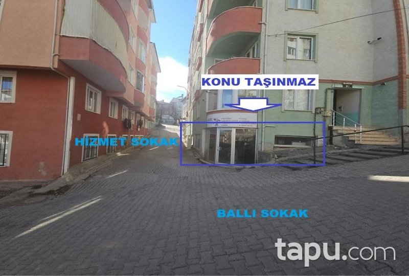 Bilecik İsmetpaşa Mahallesi'nde 202 m2 Dükkan