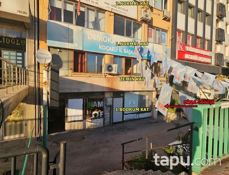 İzmit Kemalpaşa Mahallesi'nde 20 m2 Büro