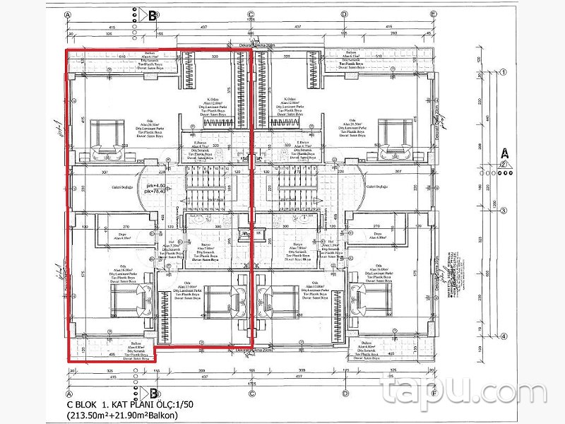 Kartepe Fatih Sultan Mehmet Mahallesi'nde 4+1 Villa