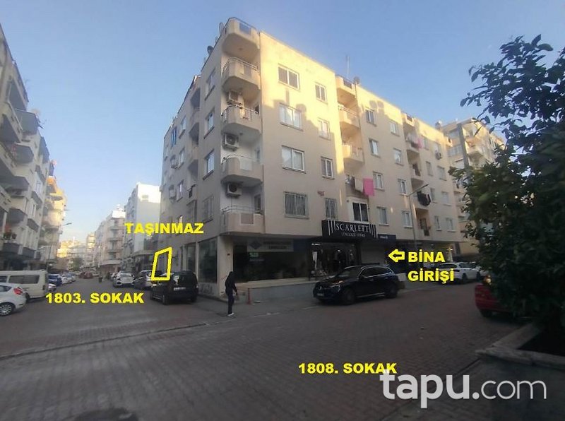 Mersin Yenişehir Bahçelievler Mahallesi'nde 36 m2 Dükkan